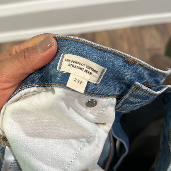 Madewell the Perfect vintage straight jean - Picture 5 of 6